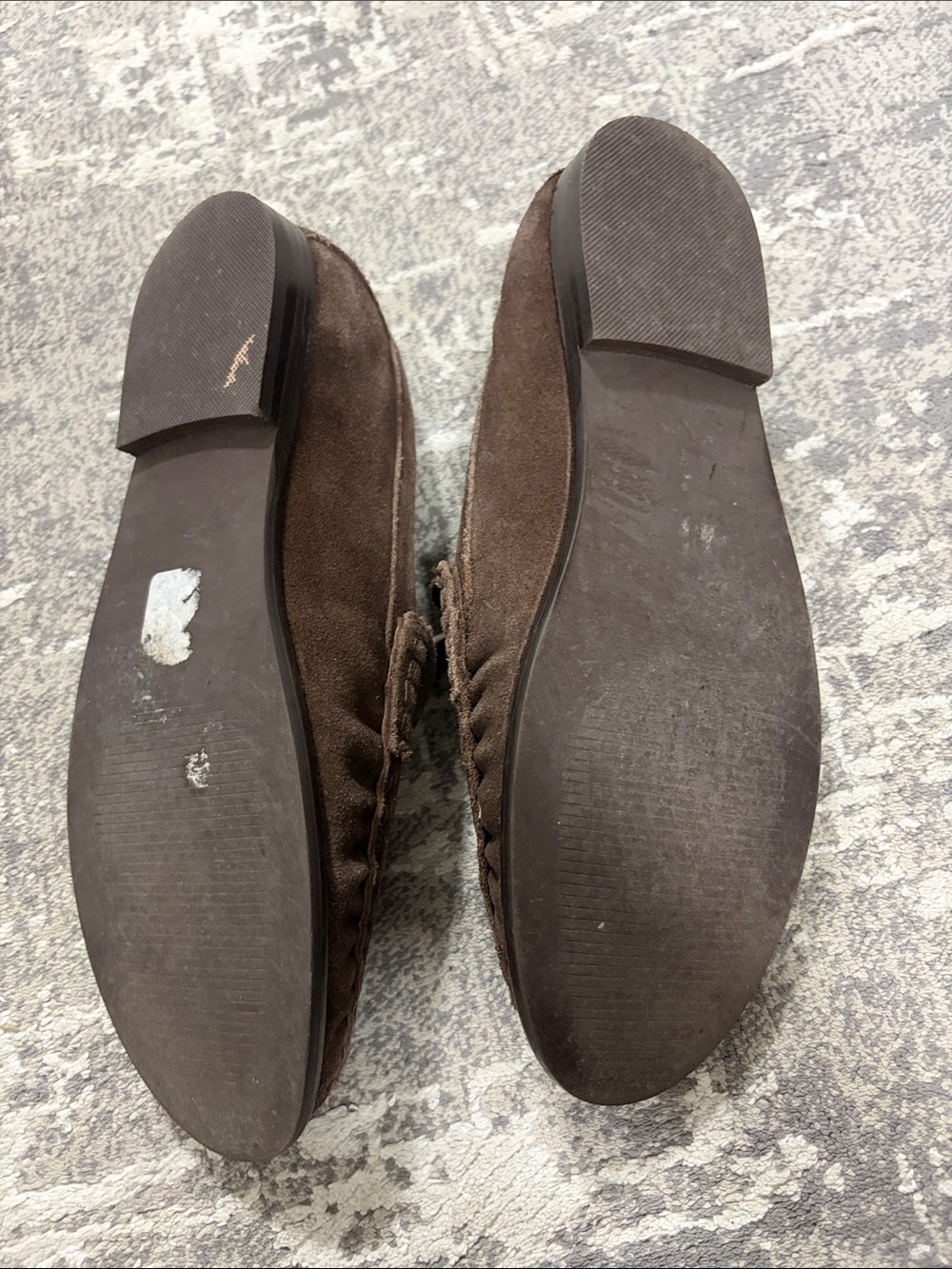 ASOS Brown Suede Penny Loafers - Picture 2 of 2